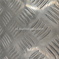 Lembaran dekoratif aluminium timbul